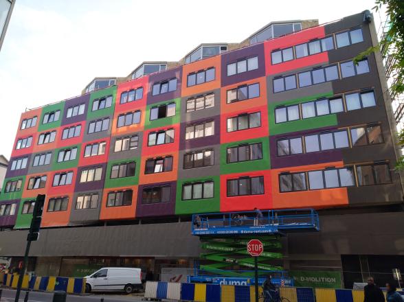 Appartements à Bruxelles réalisés par MSP Bois